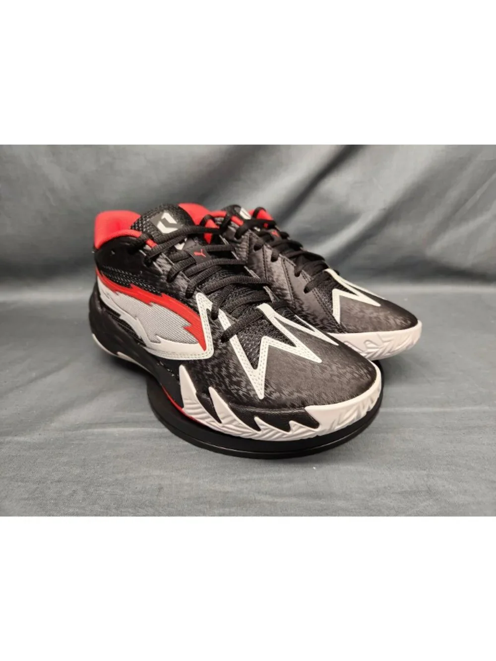 Puma Boys Scoot Zeros PDX Away Jr. Sneakers Black Red White Size 7 NEW NO BOX!